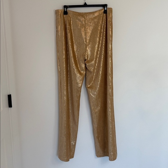 J. McLaughlin Sequin Carter Sequin Wide Leg Pants - Picture 6 of 8